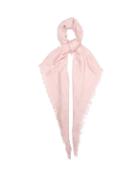 Matchesfashion.com Burberry - Fringed-edge Tb-jacquard Twill Scarf - Womens - Pink Multi