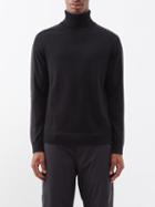 Bogner - Gordon Roll-neck Wool Sweater - Mens - Black