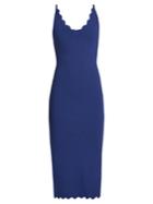 Altuzarra Beatrix Scallop-edged Sleeveless Dress