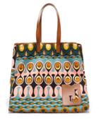 Matchesfashion.com La Doublej - Big Mama Rio-print Cotton Tote Bag - Womens - Multi
