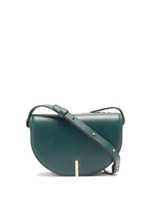 Matchesfashion.com Wandler - Nana Leather Cross-body Bag - Womens - Dark Green