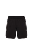 Matchesfashion.com Blackbarrett By Neil Barrett - Zip Pocket Track Shorts - Mens - Black