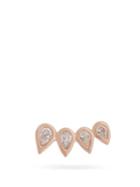 Matchesfashion.com Jacquie Aiche - Diamond & Rose Gold Single Earring - Womens - Rose Gold