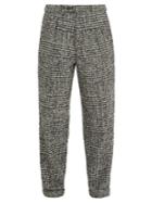Éditions M.r Prince Of Wales-checked Wool-blend Trousers