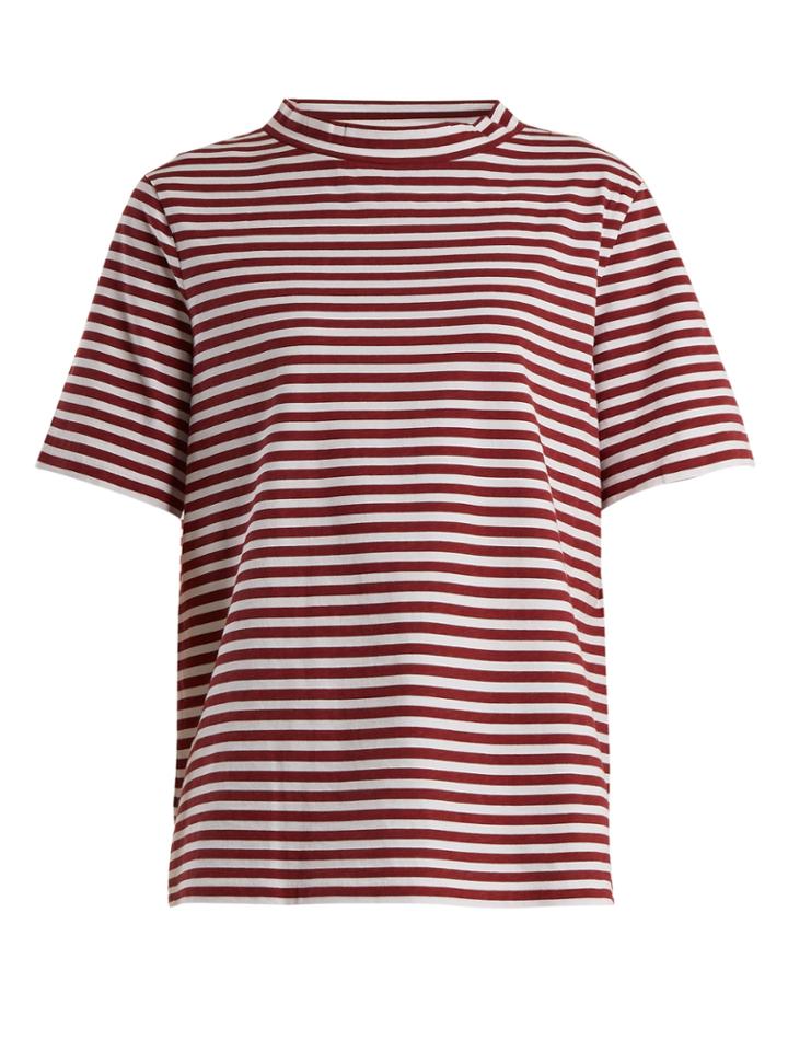 M.i.h Jeans Penny Striped Cotton-jersey T-shirt