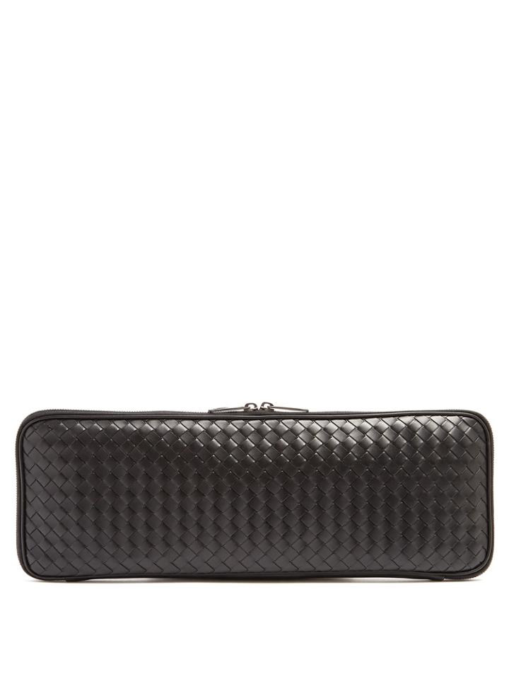 Bottega Veneta Intrecciato Leather Tie Case