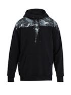 Marcelo Burlon Wing-print Cotton Hooded Sweatshirt