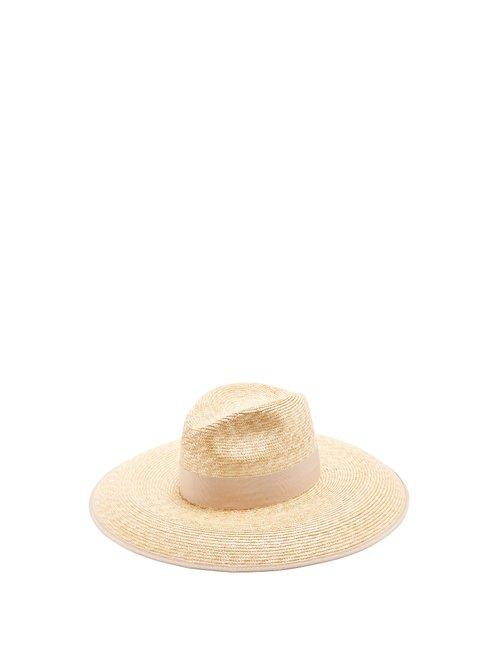 Matchesfashion.com Gucci - Embellished Straw Hat - Womens - Beige