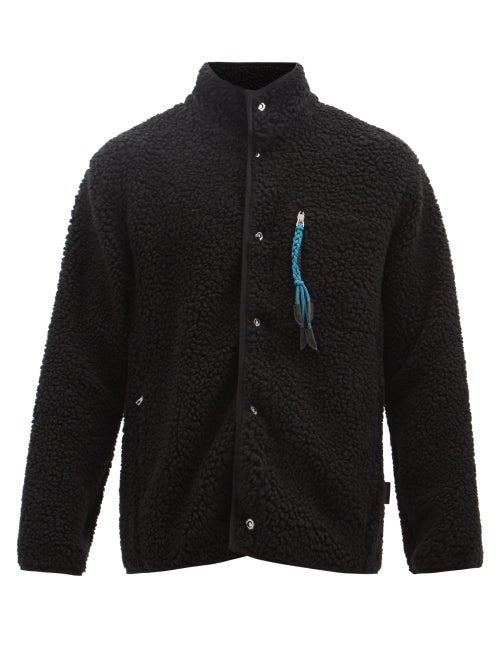 Palm Angels - Explorer Fleece Jacket - Mens - Black