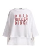 Matchesfashion.com Undercover - Acid Roller Disco Print Cotton T Shirt - Womens - White