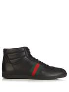 Gucci Bambi High-top Leather Trainers