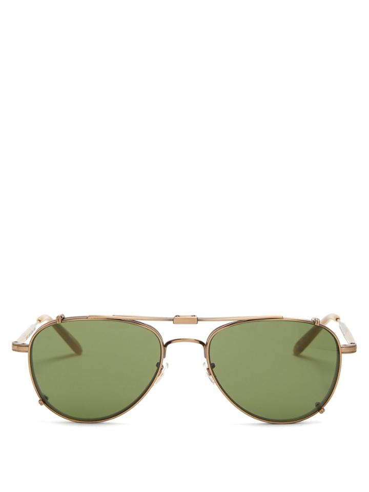 Garrett Leight Linnie 51 Glasses + Lens Clip