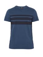 A.p.c. Jimmy Stripe-print Cotton T-shirt