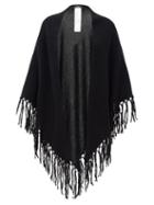 Matchesfashion.com Weekend Max Mara - Galoppo Shawl - Womens - Black