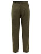 Martine Rose - Straight-leg Wool-blend Trousers - Mens - Green