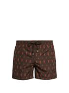 Boglioli Smudge-print Swim Shorts