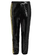 Matchesfashion.com Sonia Rykiel - Sequin Embellished Trousers - Womens - Black Gold