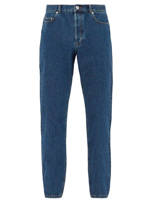 Matchesfashion.com A.p.c. - Standard Straight Leg Cotton Jeans - Mens - Blue