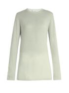 Matchesfashion.com Raey - Long Line Fine Knit Cashmere Sweater - Womens - Mint