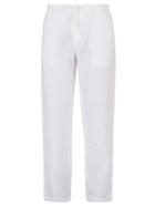 Matchesfashion.com Orlebar Brown - Stoneleigh Straight Leg Linen Trousers - Mens - White