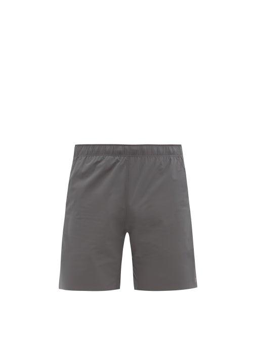 Reigning Champ - Hybrid 7 Technical-shell Shorts - Mens - Grey