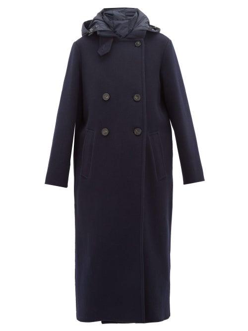 Matchesfashion.com Weekend Max Mara - Unigeno Coat - Womens - Navy