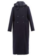 Matchesfashion.com Weekend Max Mara - Unigeno Coat - Womens - Navy