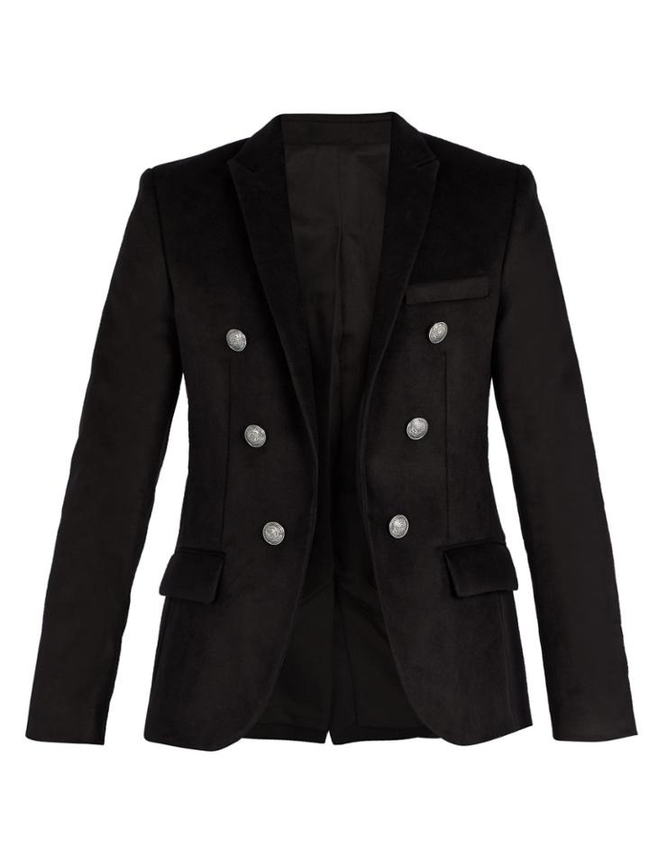 Balmain Moleskin Blazer