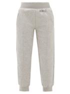 Matchesfashion.com Adidas By Stella Mccartney - Performance Essentials Cotton Blend Track Pants - Womens - Grey