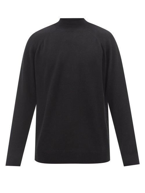 Raey - Recycled-cashmere Blend Turtle-neck Sweater - Mens - Black
