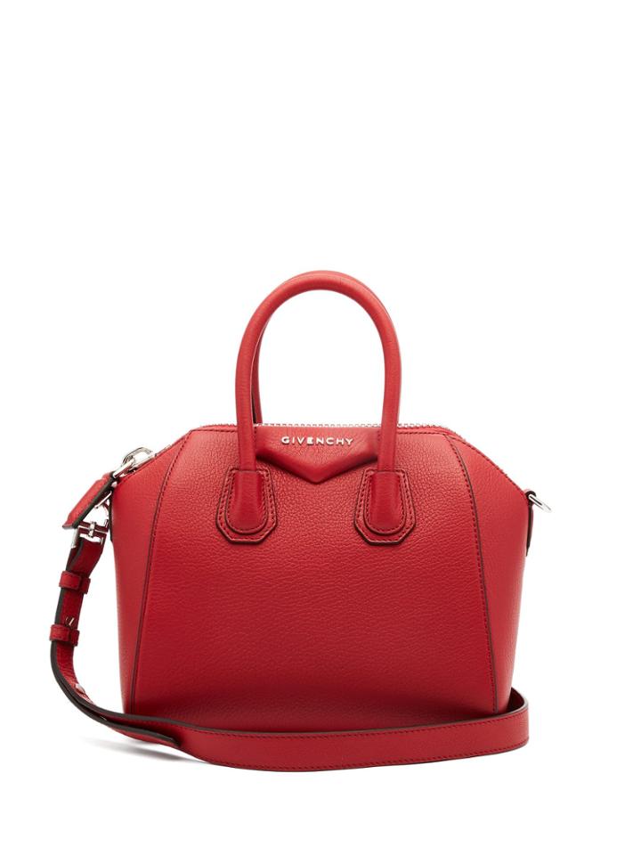 Givenchy Antigona Mini Grained-leather Cross-body Bag