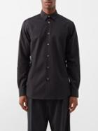 Paul Smith - Point-collar Cotton-poplin Shirt - Mens - Black