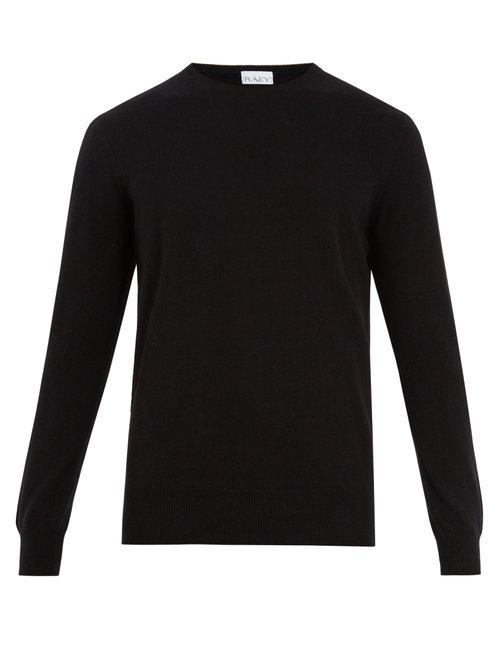 Matchesfashion.com Raey - Crew Neck Cashmere Sweater - Mens - Black