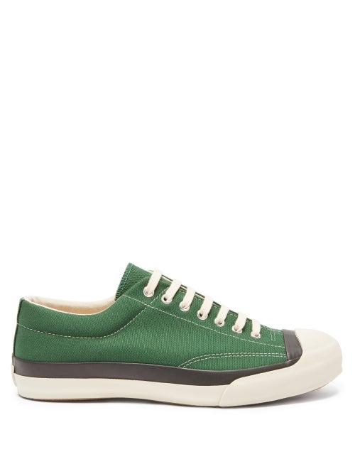 Matchesfashion.com Moonstar - Gym Court Canvas Trainers - Womens - Green
