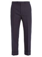 Gucci Polka-dot Jacquard Cotton-blend Trousers