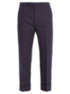 Gucci Polka-dot Jacquard Cotton-blend Trousers