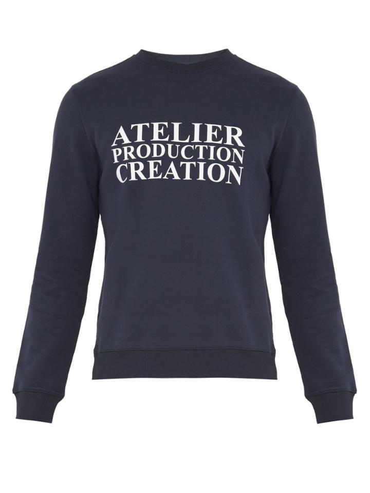 A.p.c. Atelier Production Creation Cotton Sweatshirt