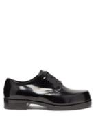 Matchesfashion.com 1017 Alyx 9sm - Logo-debossed Patent-leather Derby Shoes - Mens - Black