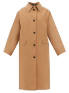 Kassl Editions - Original Below Single-breasted Rubber Coat - Womens - Brown