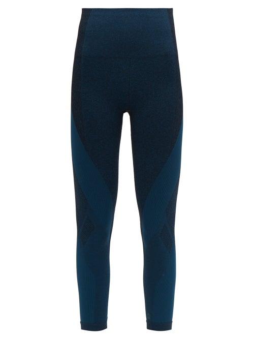 Matchesfashion.com Lndr - Launch High Rise Compression Cropped Leggings - Womens - Emerald