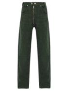 Matchesfashion.com Gmbh - Darveesh Exposed Zip Jeans - Mens - Green