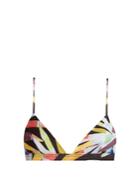 Mara Hoffman Marimba-print Triangle Bikini Top