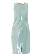 Richard Nicoll Patent Leather Panel Dress