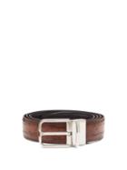 Matchesfashion.com Berluti - Essence Reversible Leather Belt - Mens - Brown