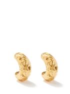 Alighieri - The Fragmented Amulet 24kt Gold-plated Earrings - Womens - Gold