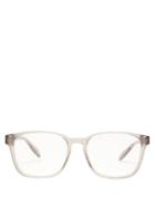 Matchesfashion.com Alexander Mcqueen - Skull Inlay Acetate Glasses - Womens - Brown