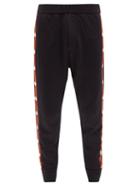 Dsquared2 - Leaf-logo Jersey Track Pants - Mens - Black