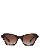 Matchesfashion.com Burberry - Cat Eye Tortoiseshell Acetate Sunglasses - Womens - Tortoiseshell