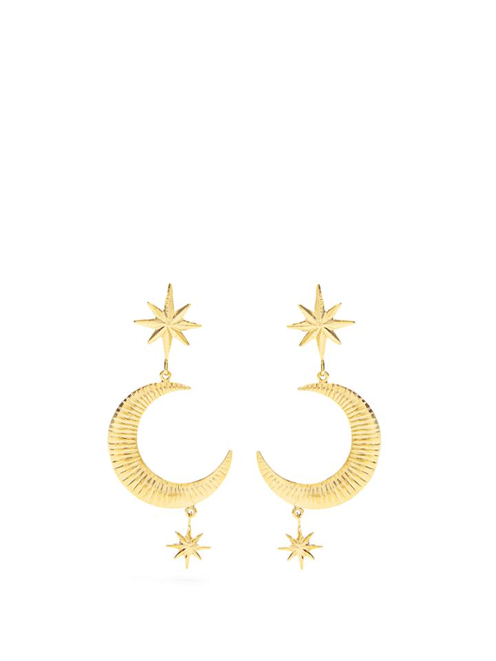 Marte Frisnes Marlowe Gold-plated Earrings