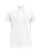 Matchesfashion.com The Row - Nahor Cotton-piqu Polo Shirt - Mens - White